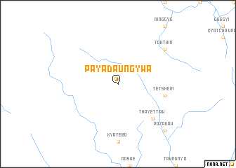 map of Payadaungywa