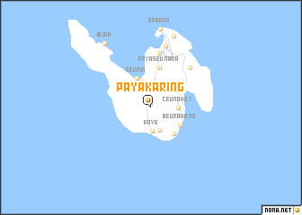map of Paya Karing