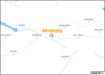 map of Payamönü