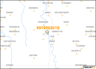 map of Paya-ngokto