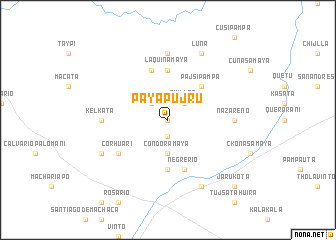 map of Paya Pujru