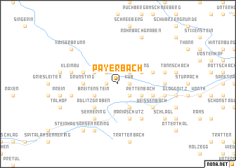 map of Payerbach