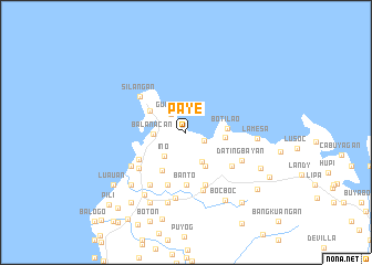 map of Paye