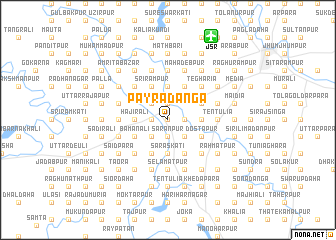 map of Pāyrādānga