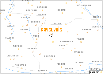 map of Payslykis