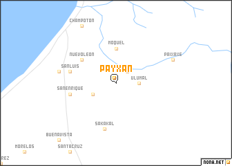 map of Payxan
