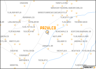 map of Pazulco