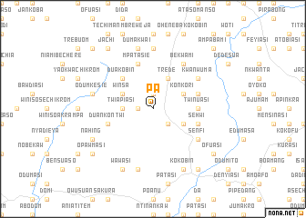 map of Pa