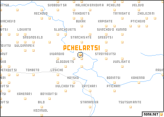 map of Pchelartsi