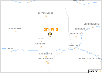 map of Pchela