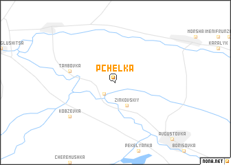 map of Pchëlka