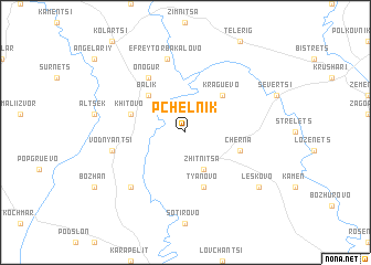 map of Pchelnik