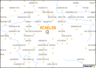 map of Pchelno