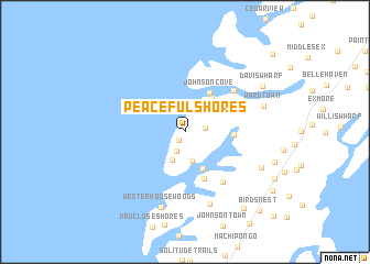 map of Peaceful Shores