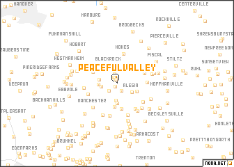 map of Peaceful Valley