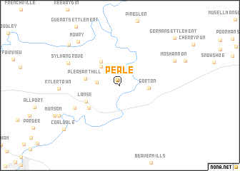 map of Peale