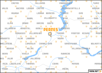 map of Peares