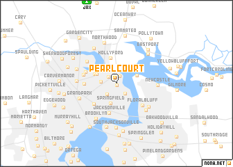 map of Pearl Court