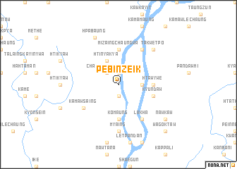 map of Pebinzeik