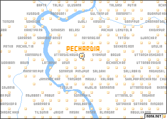 map of Pechardia