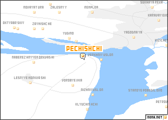 map of Pechishchi