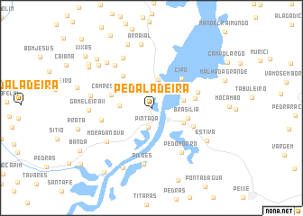 map of Pé-da-Ladeira