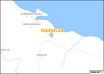 map of Pedasel\