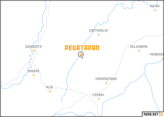 map of Pedataran