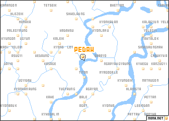 map of Pedaw