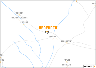map of Pé de Mocó