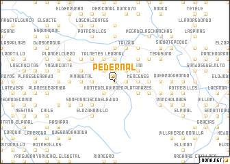 map of Pedernal