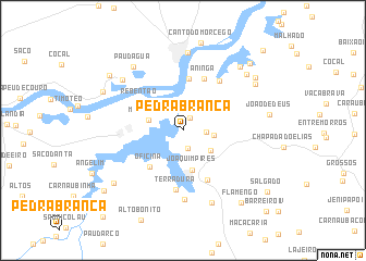 map of Pedra Branca