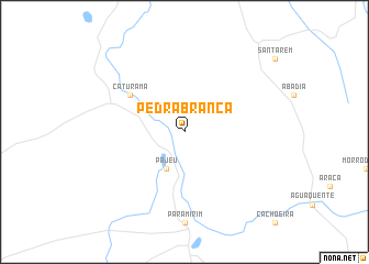 map of Pedra Branca