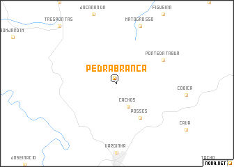 map of Pedra Branca