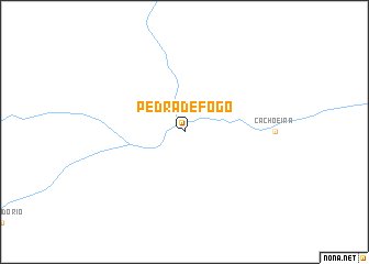 map of Pedra de Fogo