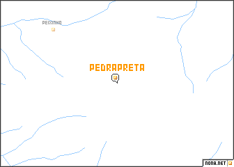 map of Pedra Preta