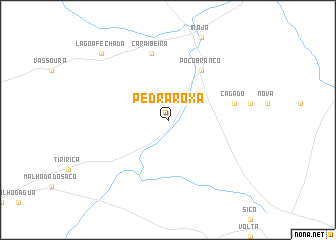 map of Pedra Roxa