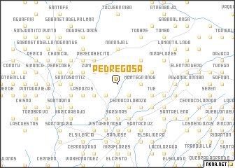 map of Pedregosa