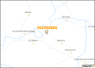 map of Pedro Abad