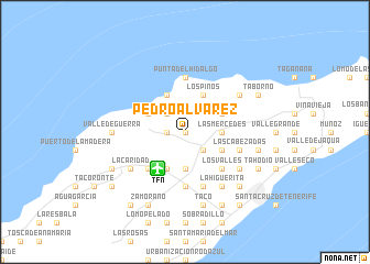 map of Pedro Álvarez