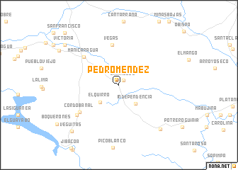 map of Pedro Méndez