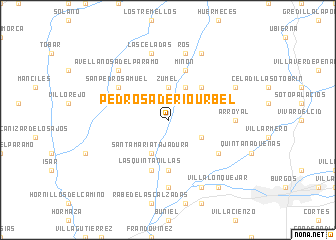 map of Pedrosa de Río-Urbel