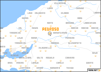 map of Pedroso