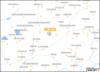 map of Pedro