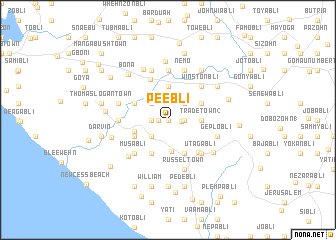 map of Peebli