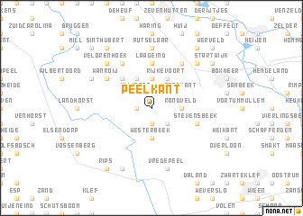 map of Peelkant