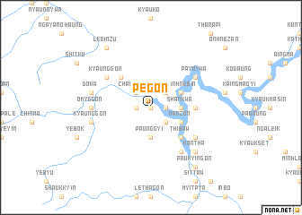 map of Pegôn