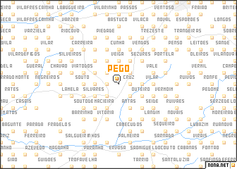 map of Pego