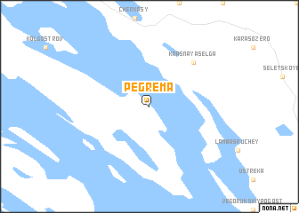 map of Pegrema