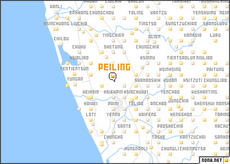 map of Pei-ling